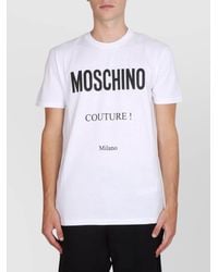 Moschino - Logo Short-Sleeved T-Shirt - Lyst
