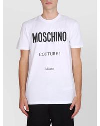 Moschino - Logo Short-Sleeved T-Shirt - Lyst