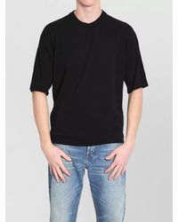 Roberto Collina - Cotton Crew Neck Short Sleeve T-Shirt - Lyst
