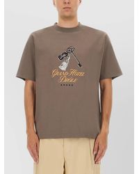 Drole de Monsieur - Grand Hotel Print T-Shirt - Lyst