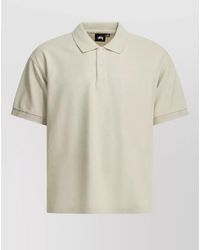 Stussy - Cotton Polo Shirt - Lyst