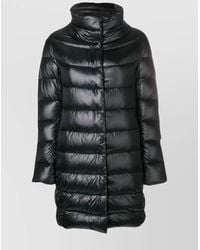Herno - Down Quilted High-Neck Midi Puffer Jacket - Lyst