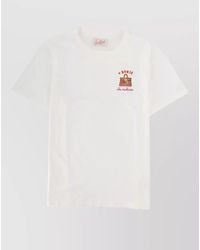 MC2 Saint Barth - Emilie Crew Neck Embroidered Casual T Shirt - Lyst