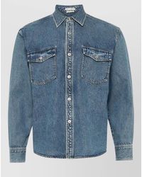 JW Anderson - Shirt Long Sleeves Chest Pockets Design - Lyst