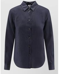 Aspesi - Long Sleeve Shirt Casual Collared Neck - Lyst