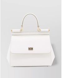 Dolce & Gabbana - Sicily Medium Leather Cross-Body Bag - Lyst