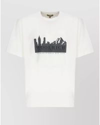 Woolrich - Logo Print Short Sleeve T Shirt - Lyst