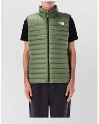The North Face - Quilted High-Collar Puffer Vest - Lyst