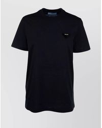 Prada - Crew Neck Short Sleeves Top - Lyst
