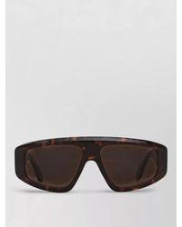 Alaïa - Aviator Mask Sunglasses Acetate Square Frame - Lyst