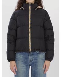 Burberry - Puffer Jacket With Concealed Hood - Lyst