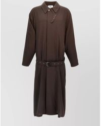 Magliano - Cotton Belted Single-Breasted Trench Coat - Lyst