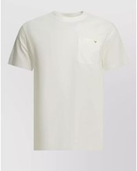 Valentino - Vltn Logo Crew Neck Pocket T-Shirt - Lyst