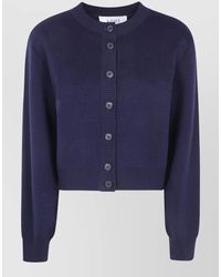 Rohe - Merino Wool Statement Shoulder Cardigan - Lyst