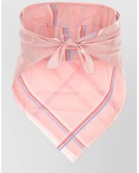 Prada - Checked Cotton Lightweight Womenswear Top - Lyst