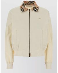 Burberry - Cotton Single-Breasted Coat - Lyst