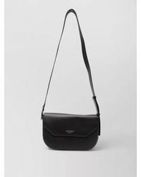 Emporio Armani - Leather Crossbody Bag Adjustable Shoulder Strap - Lyst