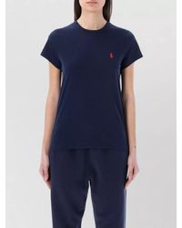 Polo Ralph Lauren - Cotton Jersey Logo-Embroidered T-Shirt - Lyst