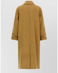 A.P.C. - Virgin Wool Single Breasted Coat - Lyst