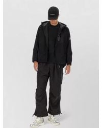 and wander - Hooded Coat Jacket Adjustable Drawstring Hood - Lyst