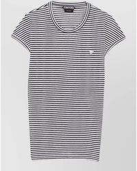 Tom Ford - Striped Viscose T-Shirt - Lyst
