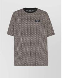 Balmain - Monogram Jacquard T-Shirt - Lyst