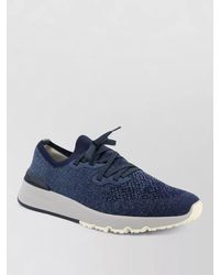 Brunello Cucinelli - Sneakers Knit Upper Contrast Sole Design - Lyst