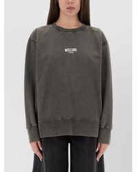 Moschino - Regular-Fit Cotton Sweatshirt - Lyst