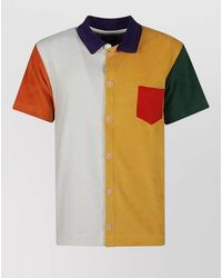 Howlin' - Short Sleeve Cotton Shirt Chest Pocket - Lyst