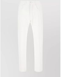Fendi - Denim Straight-Leg Jeans - Lyst