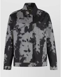 Fendi - Jacket Spread Collar Long Sleeves Chest Pockets - Lyst