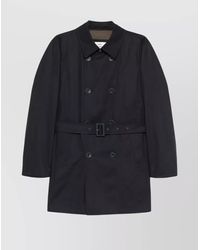 Herno - Cotton Double-Breasted Trench Coat - Lyst