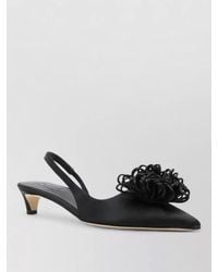By Malene Birger - Laiolo Satin Slingback Kitten Heel Pumps - Lyst