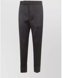 SAPIO - Double Satin Tailored Trousers - Lyst