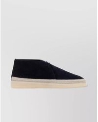 Prada - Suede Leather Ankle Boots - Lyst