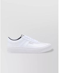 Lanvin - Leather Low-Top Sneakers - Lyst