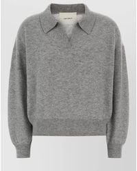 Lisa Yang - Cashmere Relaxed-Fit Polo Sweater - Lyst