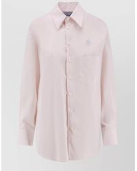 The Seafarer - Kim Cotton Shirt Long Sleeve Collar - Lyst