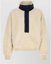 Entire studios - Half Zip Fleece Jacket - Lyst