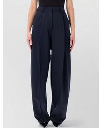 Thelatest - Cara Tailored High Waist Wool Blend Pants - Lyst