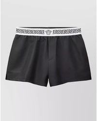 Versace - Greca Medusa Print Swim Shorts - Lyst