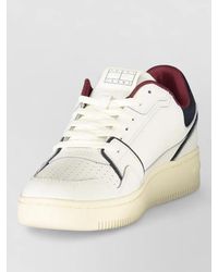 Tommy Hilfiger - Leather Panelled Low-Top Sneakers - Lyst