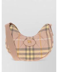 Burberry - Fabric Crossbody Clutch Bag Adjustable Strap - Lyst