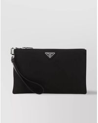 Prada - Recycled Nylon Clutch Bag - Lyst