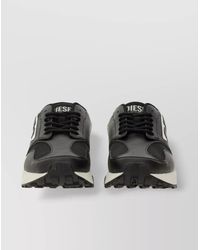 DIESEL - Controlled Mesh Panels Round Toe Sneaker - Lyst