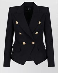 Balmain - Blazer Doppiopetto - Lyst