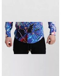 Dolce & Gabbana - Cotton Printed Slim-Fit Long-Sleeve Shirt - Lyst