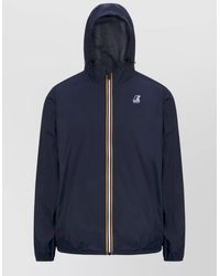 K-Way - Claude Hood Jacket Elastic Cuffs Packable - Lyst