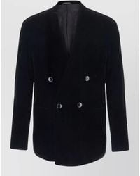 Giorgio Armani - Double-Breasted Blazer - Lyst