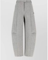 ROTATE BIRGER CHRISTENSEN - Scuba Style Cargo Pants Straight Leg - Lyst